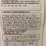 たした鍼灸院のお客様の声（全体）、首と肩の痛み、頭痛（50歳　女性）